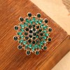SOHI Women Green Ring - 2 of 3