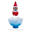 Elf on the Shelf Frost Pips Baby Elf Boy with Brown Eyes Flower Cradle and Swaddle Blanket - 2 of 4