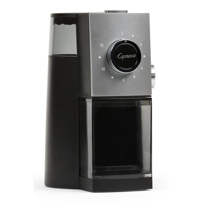 Black Electric Adjustable Grind Burr Coffee Grinder