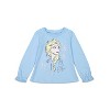 Disney Princess Anna Elsa Frozen Girls Graphic T-Shirt and Leggings Outfit Set Toddler to Big Kid - image 2 of 4