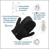 TrailHeads Women’s Insulated Convertible Mittens - Fingerless Gloves for Winter Running - 4 of 4