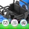Garvee 24 Volt Ride on Toys, 6 Wheels 2 Seater Electric Ride on UTV Cars for Big Kids, Ride on Dump Truck, 4*4 Motors, USB, Remote Control - 4 of 4