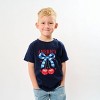 The Juniper Shop Coquette America Cherries Youth Short Sleeve Tee - 3 of 4