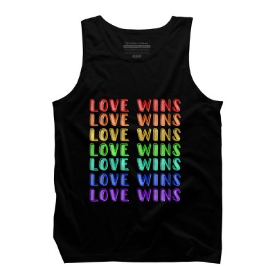Adult Design By Humans Humans Love Wins Pride Repeat By CNTT668 Tank Top