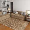 Moroccan Area Rug 5x7 Machine Washable Non-Slip Living Room Rugs, Geometric Print Modren Carpet for Bedroom Dining Office Entryway - 3 of 4