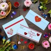 Juvale 100-Pack #10 Business Envelopes with Gummed Seal for Invitations, Mailing Letters, Notes, and Photos - 2 of 4