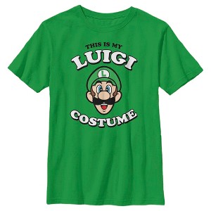 Boy's Nintendo This is my Luigi Costume T-Shirt - 1 of 4