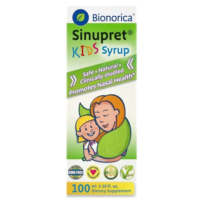 Bionorica Sinupret® Kids Syrup, 3.38 fl oz (100 ml)