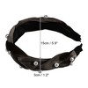 Unique Bargains Women's Braided Faux Pearl Velvet Headband Hairband Accessories 1.2" Wide 1 Pc - 4 of 4
