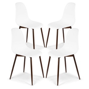Edgemod Set of 4 Landon Sculpted Dining Chairs - 1 of 4