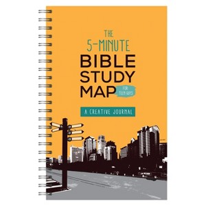 The 5-Minute Bible Study Map for Teen Guys - (Faith Maps) by  Compiled by Barbour Staff (Spiral Bound) - 1 of 1