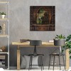26" x 26" Absinthe Wood Print by Lisa Parker - iCanvas - 2 of 3