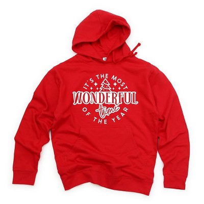 Simply Sage Market Women's Graphic Hoodie It's The Most Wonderful Time Tree
