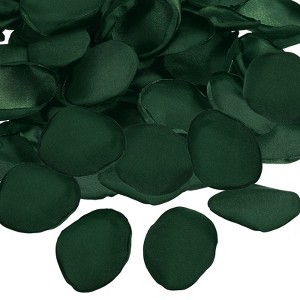 Unique Bargains Wedding Decor Romantic Night Aisle Silk Artificial Rose Petals 100 Pcs - 1 of 4