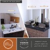 VAXCEL Marseille 24 in. LED Bath Bar Bathroom Vanity Light Clear Glass - 3 of 4
