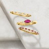 RS Pure by Ross-Simons 0.10 ct. t.w. Diamond Station Ring in 14kt Yellow Gold - 3 of 4