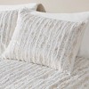 Gracie Mills Maelona Metallic Print Faux Fur Comforter Set - 3 of 4