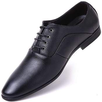 Mio Marino - Men's Side Tie Dress Shoes - Black, Size: 10 : Target
