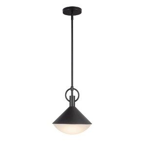 Artcraft Lighting Abruzzo 1 - Light Pendant in  Black - 1 of 4