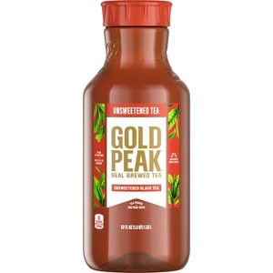 Gold Peak Unsweetened Black Iced Tea Drink - 52 fl oz - 1 of 4