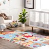 Nuloom Paxton Graphic 8x10 Machine Washable Indoor Area Rug for Living Room Bedroom Dining Room Nursery Kitchen, Multicolor - 2 of 4