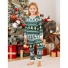 PATPAT Christmas Family Pajama Set, Gingerbread Striped Pajama Set - 3 of 4