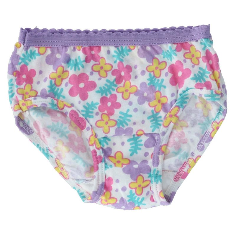Fruit of the Loom Toddler Girl's Briefs Underwear (10 Pack), 2 of 6