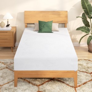 CSBDHOME 12 Inch Memory Foam Mattress, Bed in a Box CertiPUR-US Certified & Fiberglass Free, Cover Washable - 1 of 4
