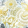Wrapables Decorative Scrapbooking Washi Stickers, DIY Crafts for Stationery, Diary, Card Making (60 pcs), Golden Vintage - 3 of 4