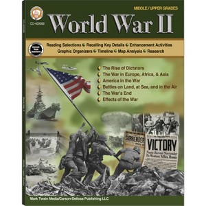 World War II Workbook, Grades 6 - 12 - by  George R Lee (Paperback) - 1 of 1
