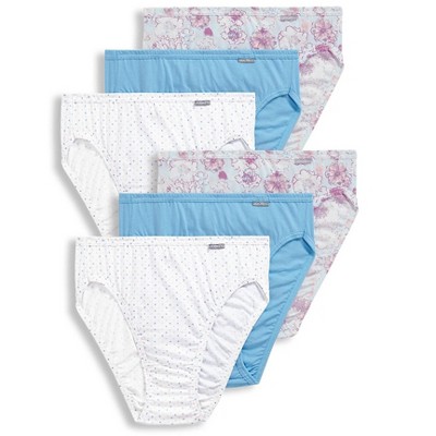 Jockey Women's Supersoft Brief - 3 Pack 9 Nautical Blue Dot/powder  Blue/white : Target