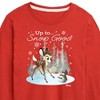 Boys' - Disney - Christmas - Up To Snow Good Long Sleeve Graphic T-Shirt - 2 of 4