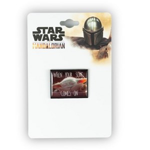 SalesOne LLC Star Wars Mandalorian The Child Baby Yoda Collector Pin When Your Song Comes On - 1 of 4