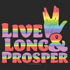 Women's Star Trek: The Original Series Live Long and Prosper Rainbow Hand Scoop Neck - image 2 of 4