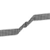 INSPIRE CHIC Wide Flat Checkered Fabric Ribbon Plaid Fantastic Shoe Laces for Sneaker Sport Shoes 2 Pairs - 4 of 4