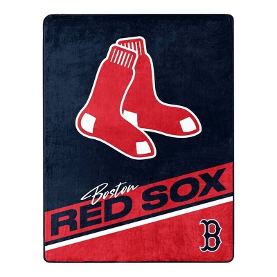 MLB Boston Red Sox 46&#34;x60&#34; Spirited Silk Touch Throw Blanket_1