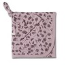 Makemake Organics Organic Swaddle Blanket & Hat Set - Mystic Floral - 2 of 4