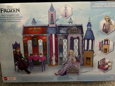 Disney Frozen Elsa and Ice Castle HLX01 & Anna and Arendelle Castle HLX02  2Sets