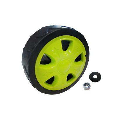 Sun Joe iON16LM / MJ402E Cordless Lawn Mower Front Wheel Assembly.