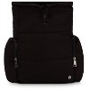 Bearpaw Women's Backpack - Puffy Quilted Top Open Backpack for Women, Cute Laptop Bag for Work & Travel | Fits Most 15" Laptops - 3 of 4