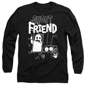 Men's Diary Of A Wimpy Kid Ghost Friend Long Sleeve T-Shirt - 1 of 4