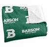 Babson College Logo Pattern Silky 50x60 Blanket, 1 Sided - 3 of 4