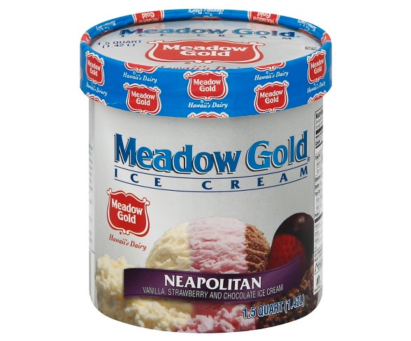Meadow Gold Neapolitan Ice Cream - 48oz