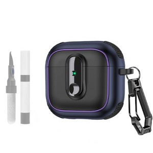 HTUTWOO AirPods 4 Case, Compatible with Magsafe with Active Noise Cancellation, Cleaning Kit and Keychain for Men Women - 1 of 4