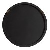 Kate and Laurel Mansell Wood Framed Wall Mirror, 28" Diameter, Gold - 3 of 4