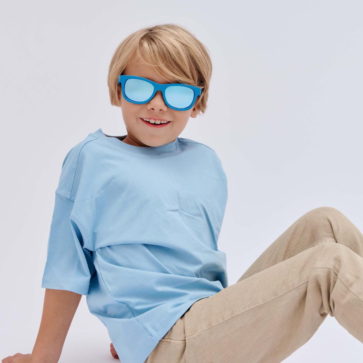 Babiators Midnight Blue Polarized Navigator with Light Blue Mirrored Lens - thumbnail 5