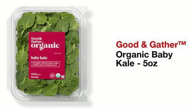 Organic Baby Kale - 5oz - Good &#38; Gather&#8482;, 2 of 5, play video