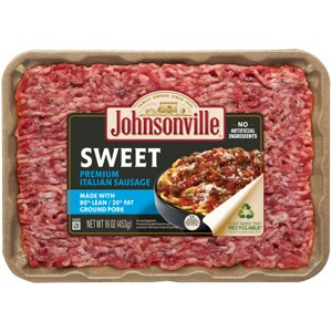 Johnsonville Ground Sweet Italian Sausage - 16oz - 1 of 4
