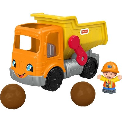 Fisher-Price Little People Work Together Dump Truck Toddler Construction Toy