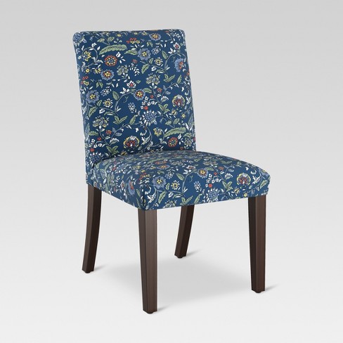 Blue discount parsons chairs